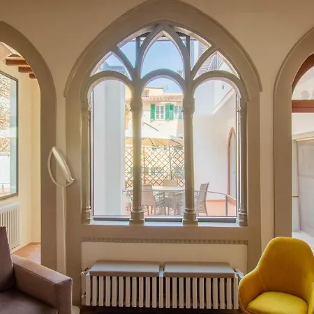 Unique With Private Terrace And Gothic Details *