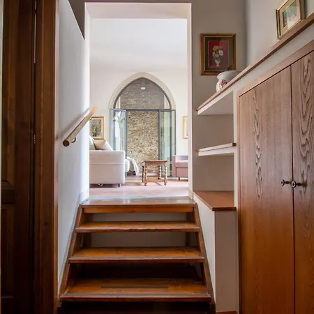 Unique With Private Terrace And Gothic Details Apartment Florence